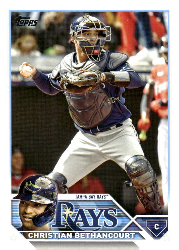 2023 Topps Update Series #US94 Christian Bethancourt NM Near Mint Rays