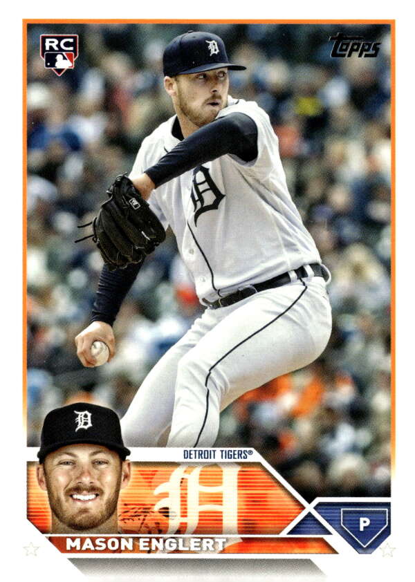 2023 Topps Update Series #US116 Mason Englert NM-MT RC Rookie Tigers