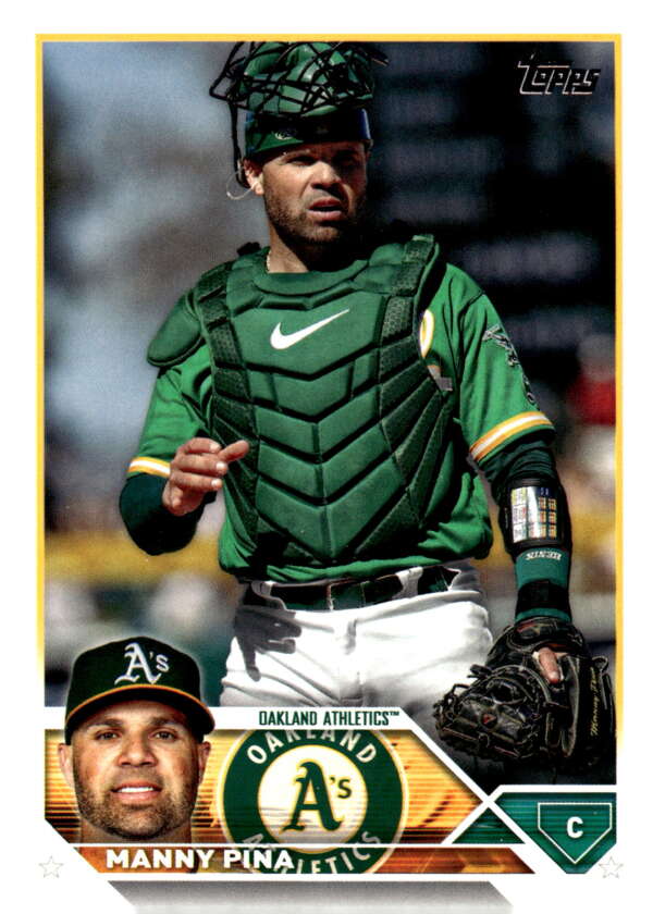 2023 Topps Update Series #US127 Manny Pina NM-MT Athletics