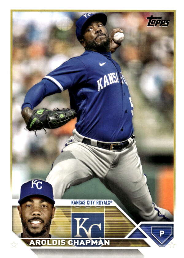 2023 Topps Update Series #US194 Aroldis Chapman NM-MT Royals