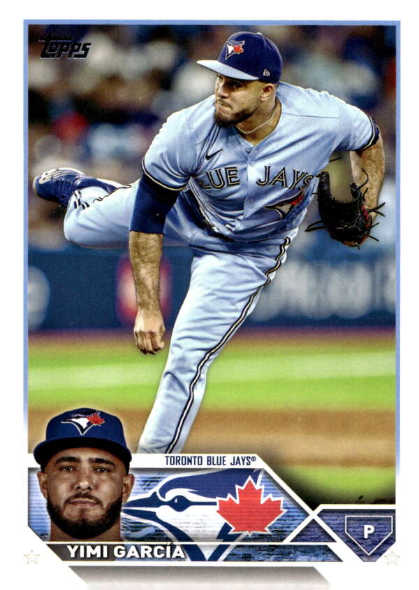 2023 Topps Update Series #US235 Yimi Garcia NM-MT Blue Jays