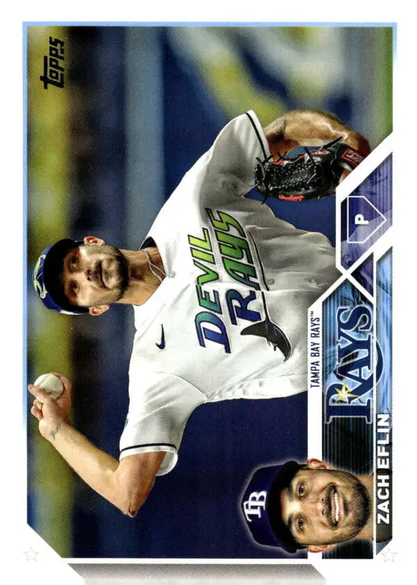 2023 Topps Update Series #US254 Zach Eflin NM-MT Rays