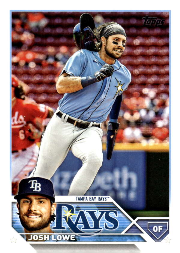 2023 Topps Update Series #US303 Josh Lowe NM Near Mint Rays