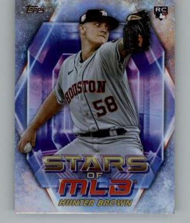 2023 Topps Update Series Stars of MLB #SMLB-73 Hunter Brown NM Near Mint Astros