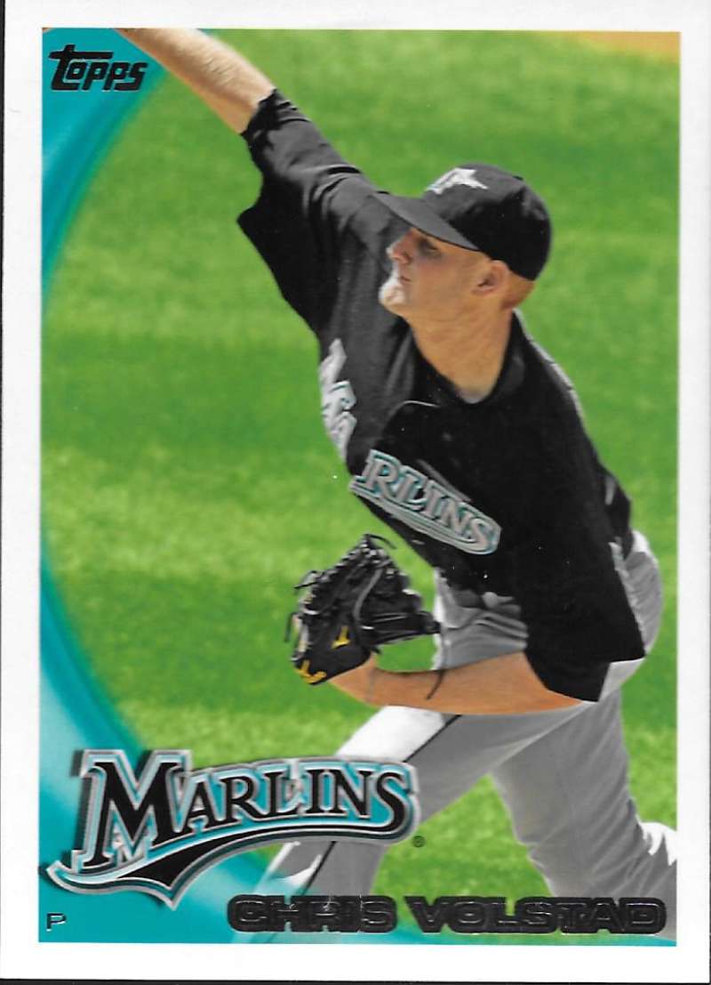 2010 Topps #345 Chris Volstad NM-MT Marlins