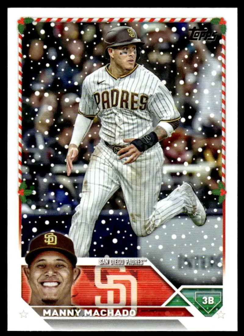 2023 Topps Holiday #H169 Manny Machado NM Near Mint Padres