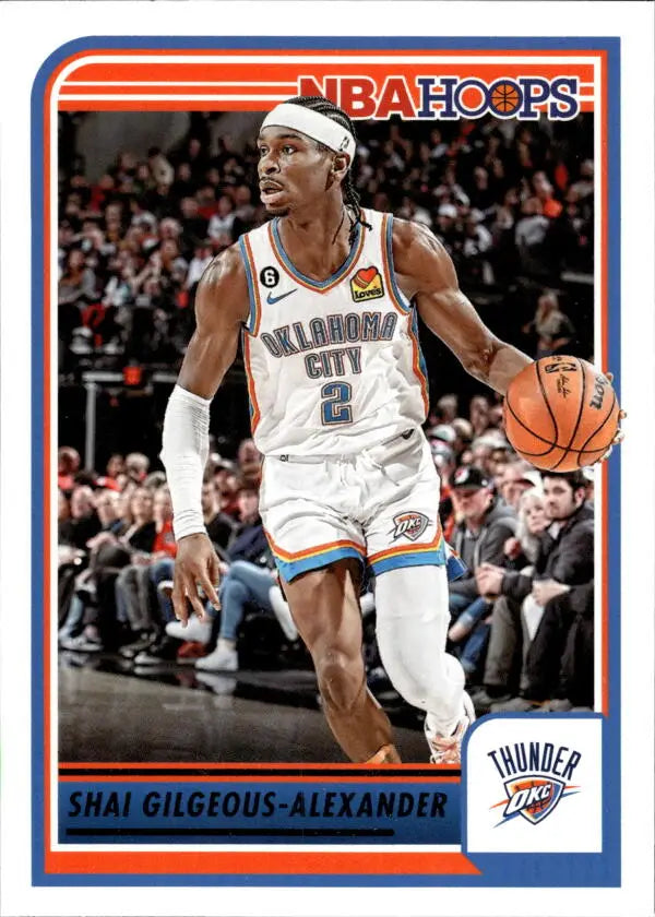 2023-24 Panini Hoops #59 Shai Gilgeous-Alexander NM-MT Thunder