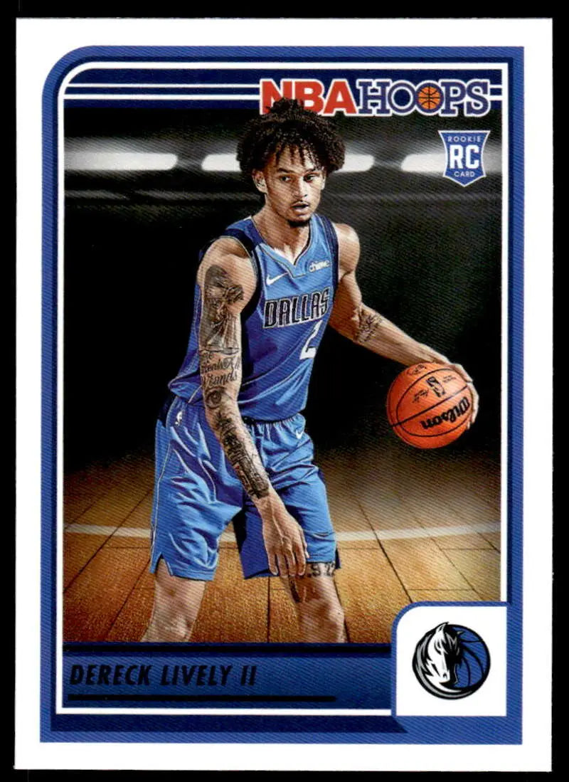 2023-24 Panini Hoops #241 Dereck Lively II NM-MT RC Rookie Mavericks