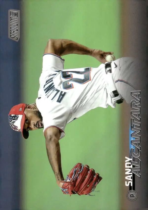 2023 Topps Stadium Club #4 Sandy Alcantara NM-MT Marlins