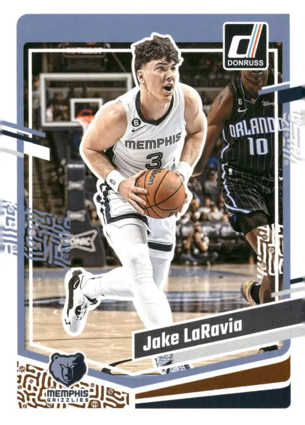 2023-24 Donruss #22 Jake LaRavia NM-MT Grizzlies