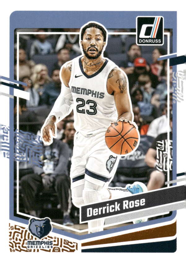 2023-24 Donruss #75 Derrick Rose NM-MT Grizzlies