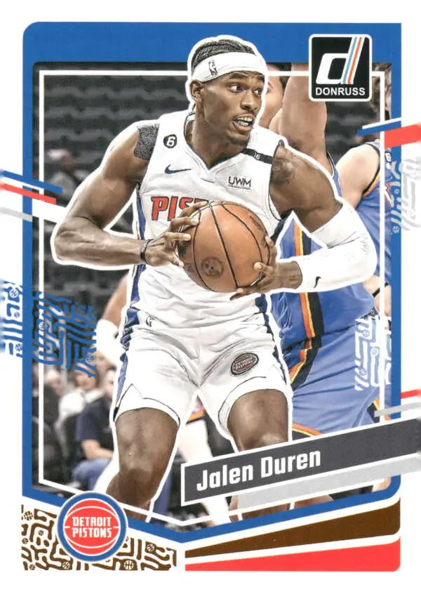 2023-24 Donruss #104 Jalen Duren NM-MT Pistons