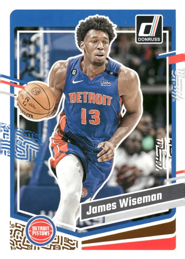 2023-24 Donruss #146 James Wiseman NM-MT Pistons