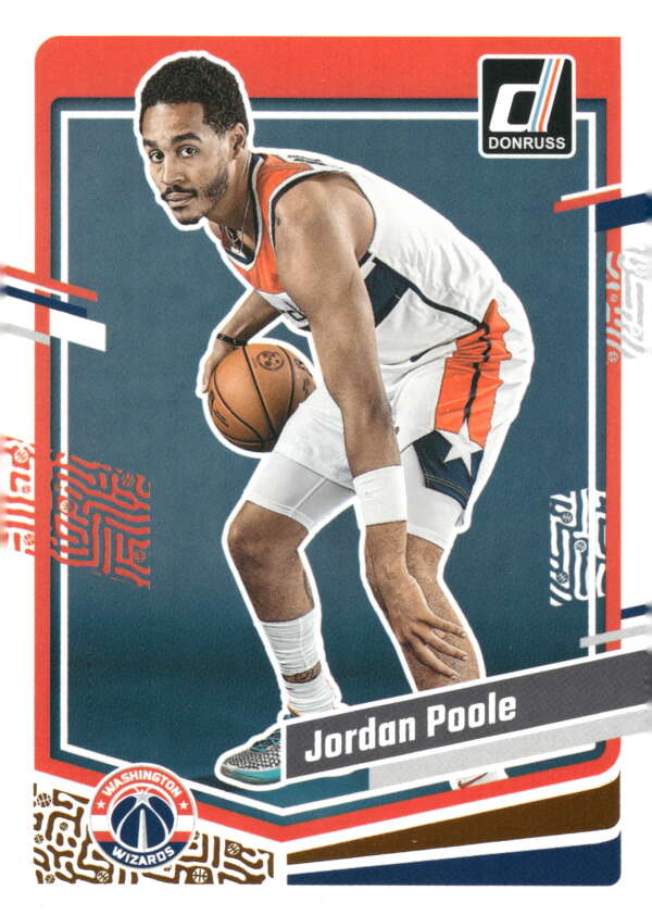 2023-24 Donruss #177 Jordan Poole NM-MT Wizards