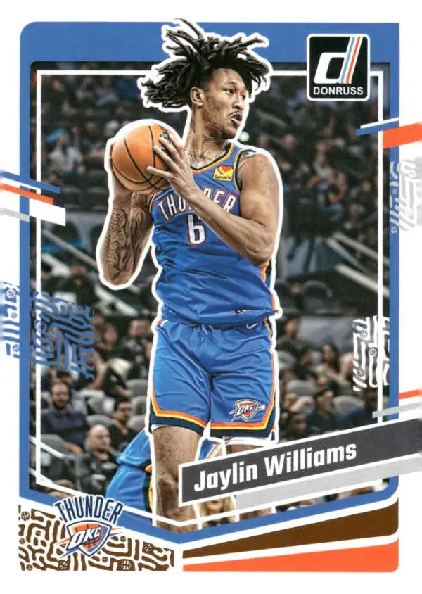 2023-24 Donruss #178 Jaylin Williams NM-MT Thunder