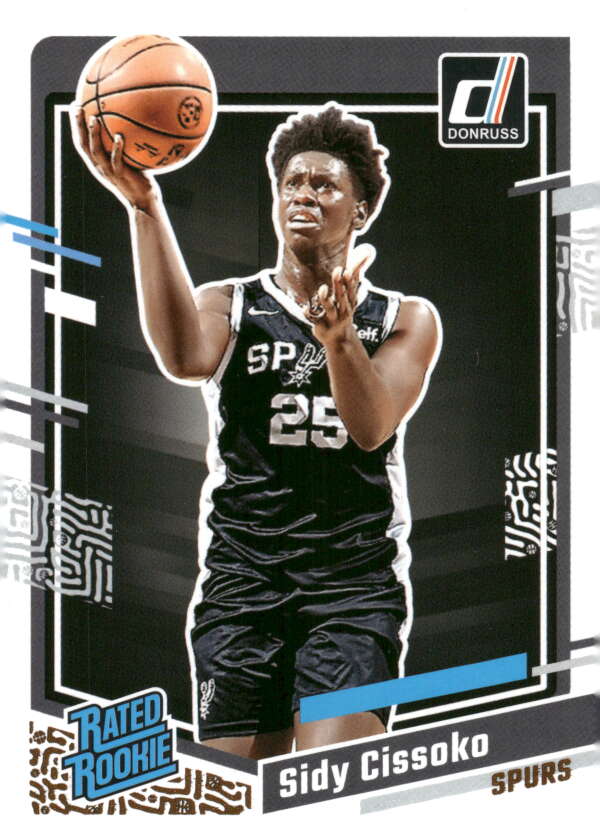 2023-24 Donruss #223 Sidy Cissoko Rated Rookie NM-MT RC Rookie Spurs