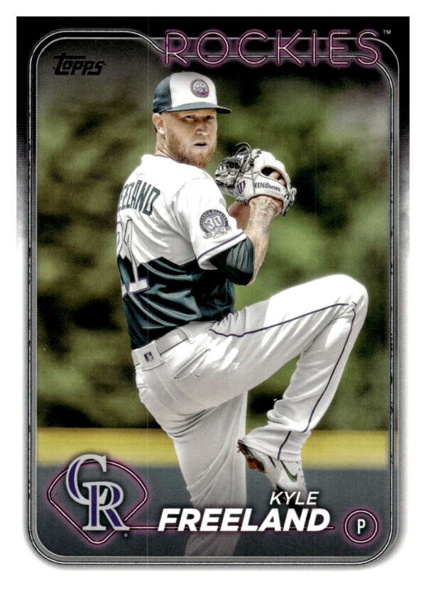 2024 Topps #198 Kyle Freeland NM-MT Rockies