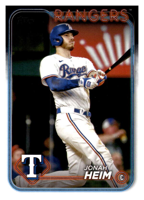 2024 Topps #235 Jonah Heim NM-MT Rangers