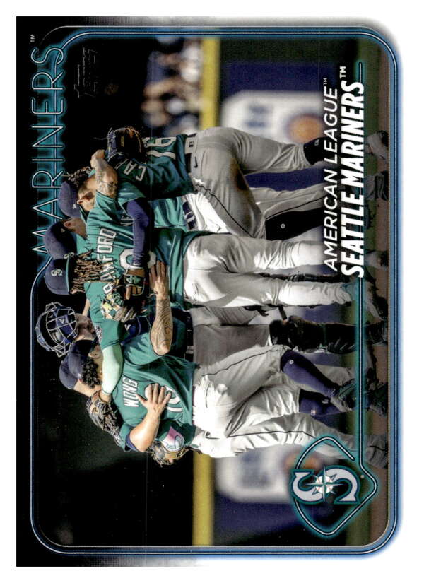 2024 Topps #241 Seattle Mariners Team Card NM-MT Mariners