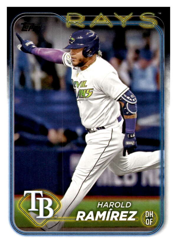 2024 Topps #256 Harold Ramirez NM-MT Rays