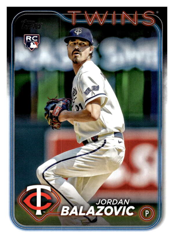 2024 Topps #263 Jordan Balazovic NM-MT RC Rookie Twins