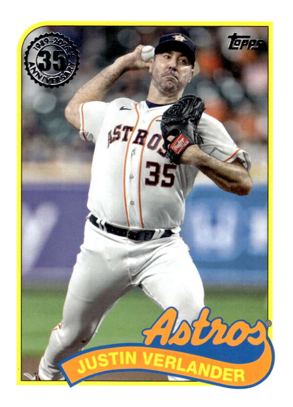 2024 Topps 1989 Baseball #89B-26 Justin Verlander NM-MT Astros