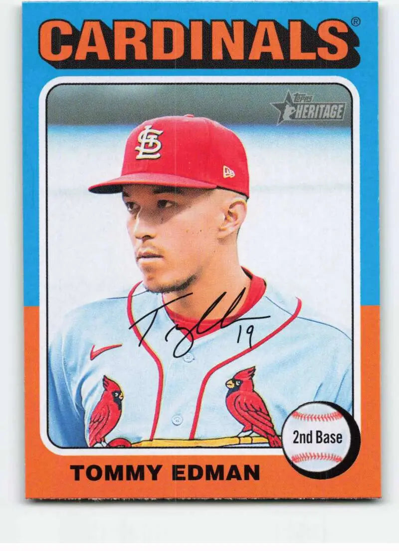 2024 Topps Heritage #436 Tommy Edman NM-MT Cardinals