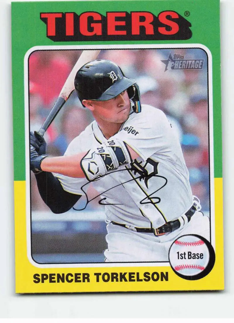 2024 Topps Heritage #438 Spencer Torkelson NM-MT Tigers