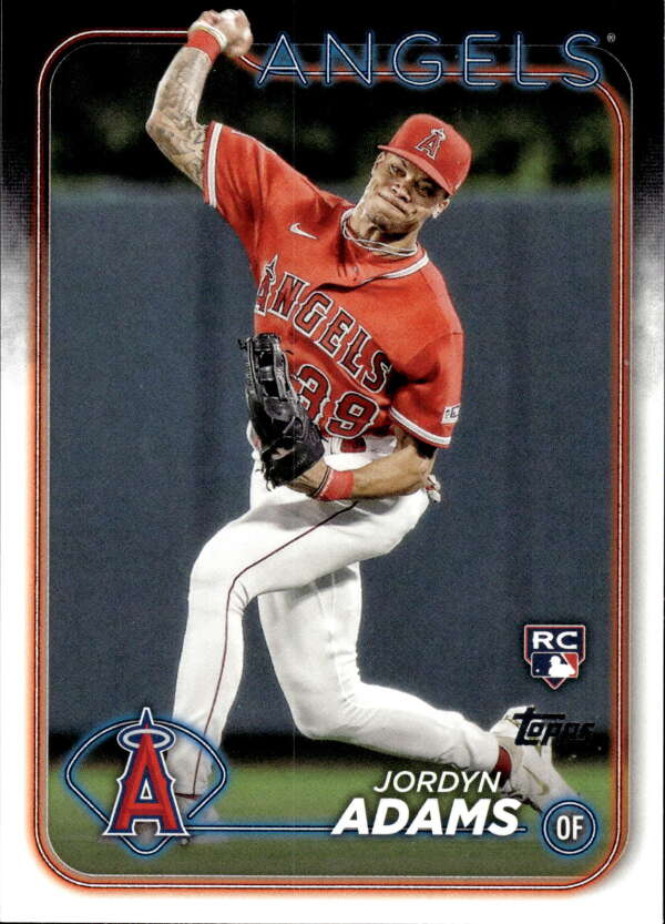 2024 Topps #470 Jordyn Adams NM-MT RC Rookie Angels