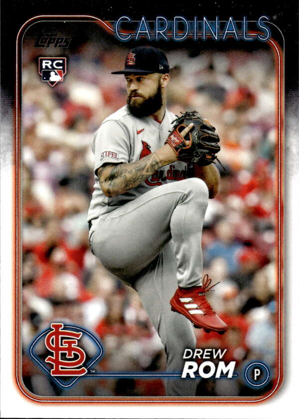 2024 Topps #476 Drew Rom NM-MT RC Rookie Cardinals