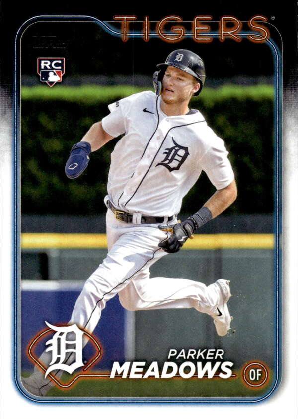 2024 Topps #516 Parker Meadows NM-MT RC Rookie Tigers