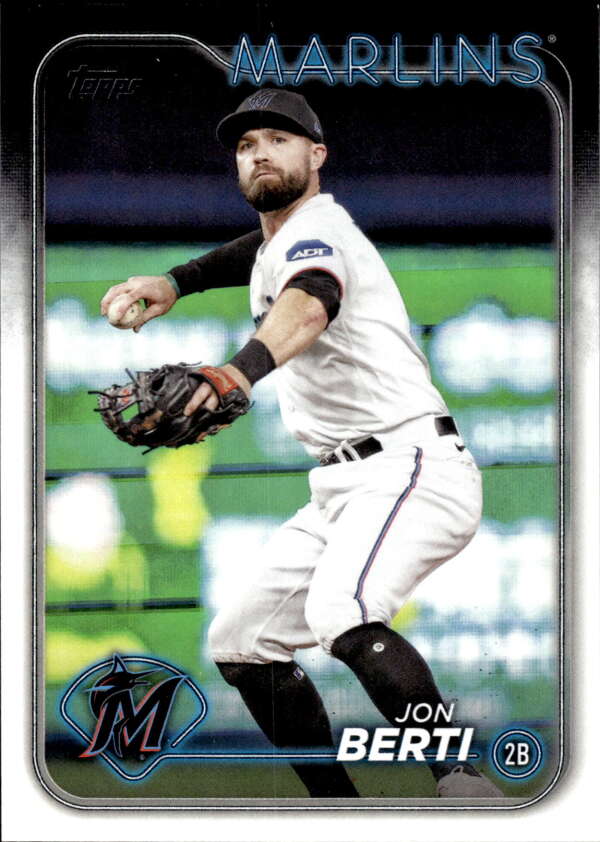 2024 Topps #524 Jon Berti NM-MT Marlins