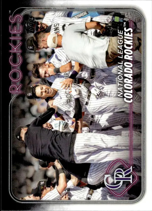 2024 Topps #526 Team Card NM-MT Rockies