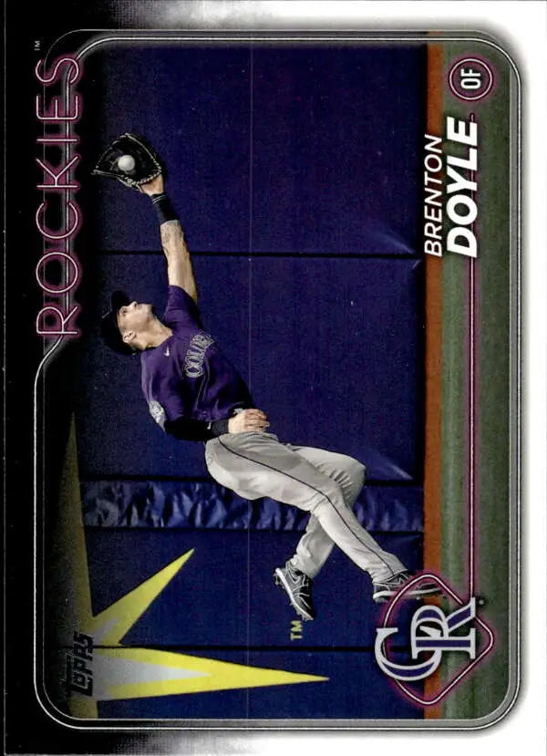 2024 Topps #574 Brenton Doyle NM-MT Rockies