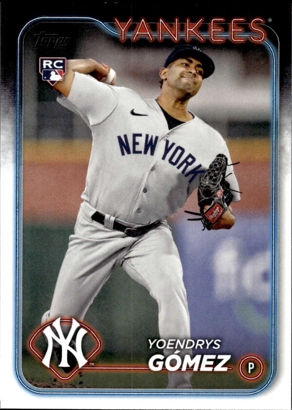 2024 Topps #615 Yoendrys Gomez NM-MT RC Rookie Yankees