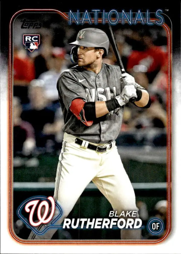 2024 Topps #637 Blake Rutherford NM-MT RC Rookie Nationals