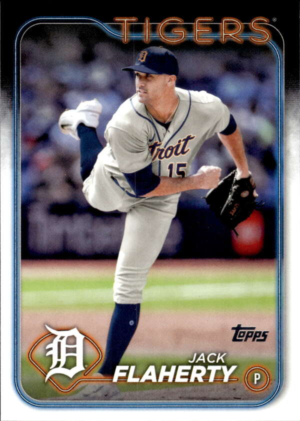 2024 Topps #640 Jack Flaherty NM-MT Tigers