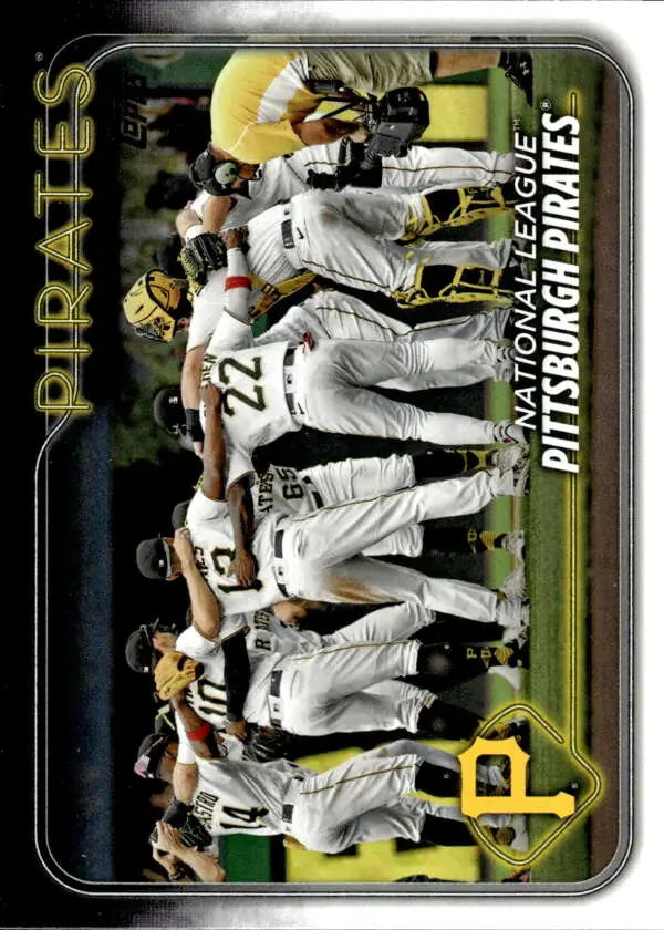 2024 Topps #696 Team Card NM-MT Pirates