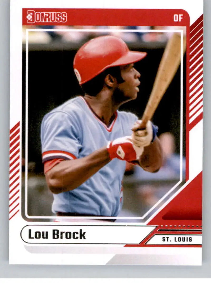 2024 Donruss #72 Lou Brock NM-MT Cardinals