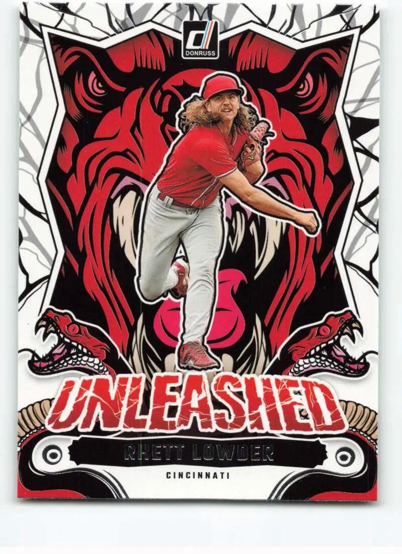 2024 Donruss Unleashed #16 Rhett Lowder NM-MT Reds