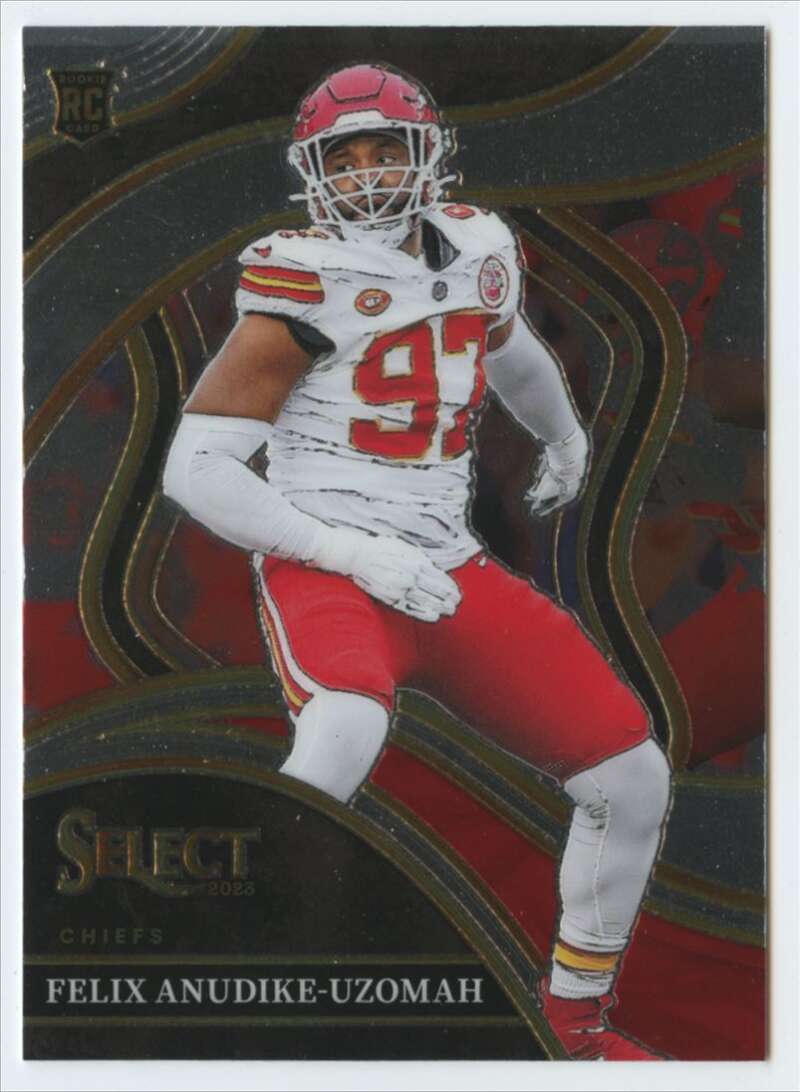 2023 Panini Select #269 Felix Anudike-Uzomah Club Level NM-MT Chiefs