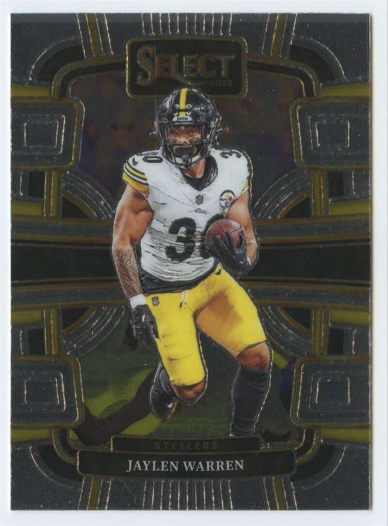 2023 Panini Select #82 Jaylen Warren Concourse NM-MT Steelers