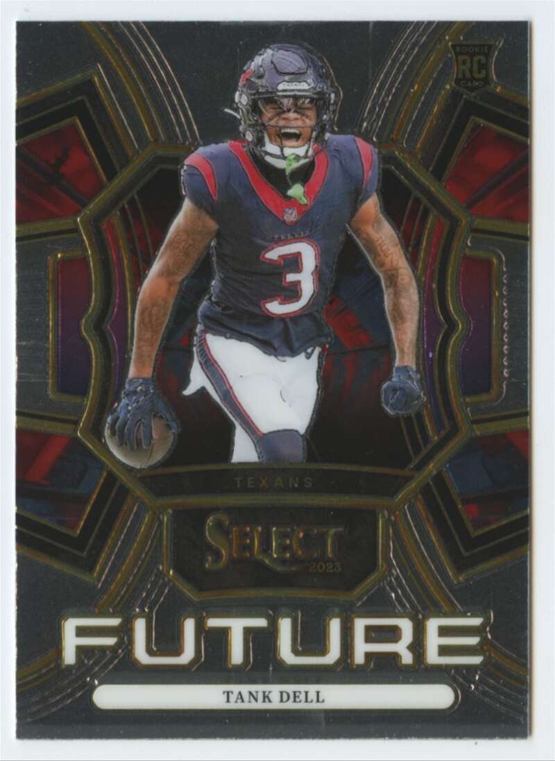 2023 Panini Select Select Future #22 Tank Dell NM-MT Texans