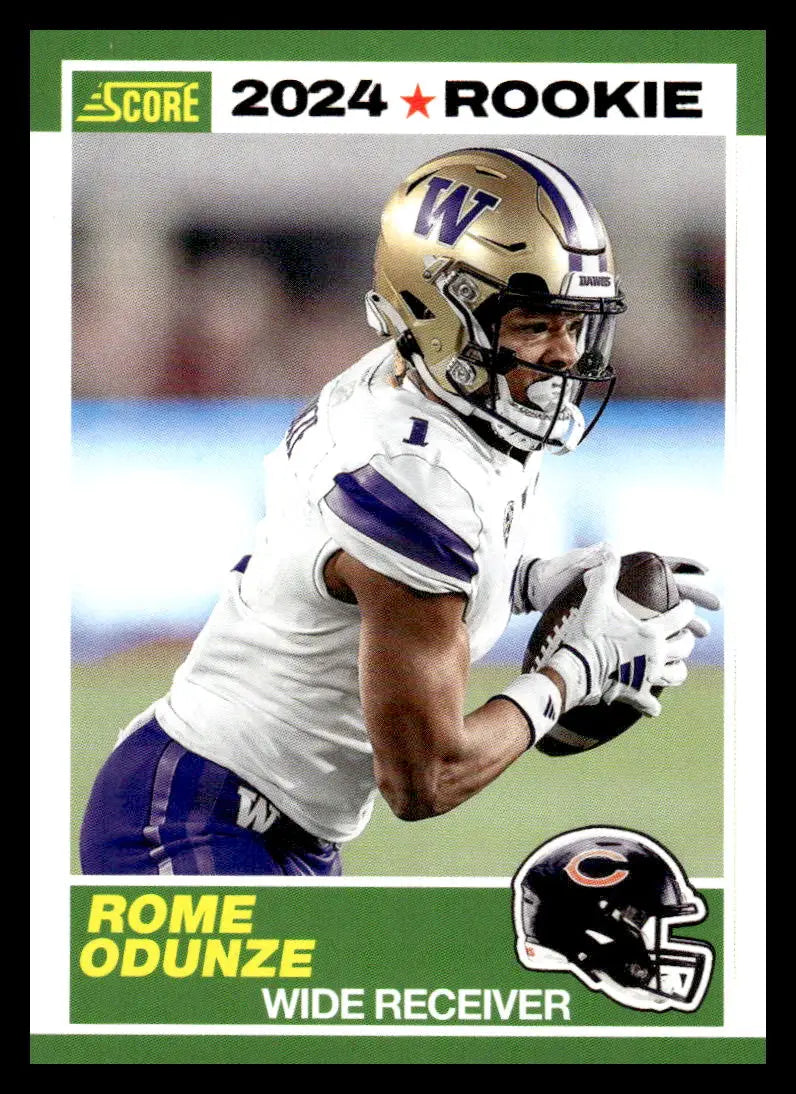 2024 Score 35th Anniversary Rookie #6 Rome Odunze NM-MT Bears