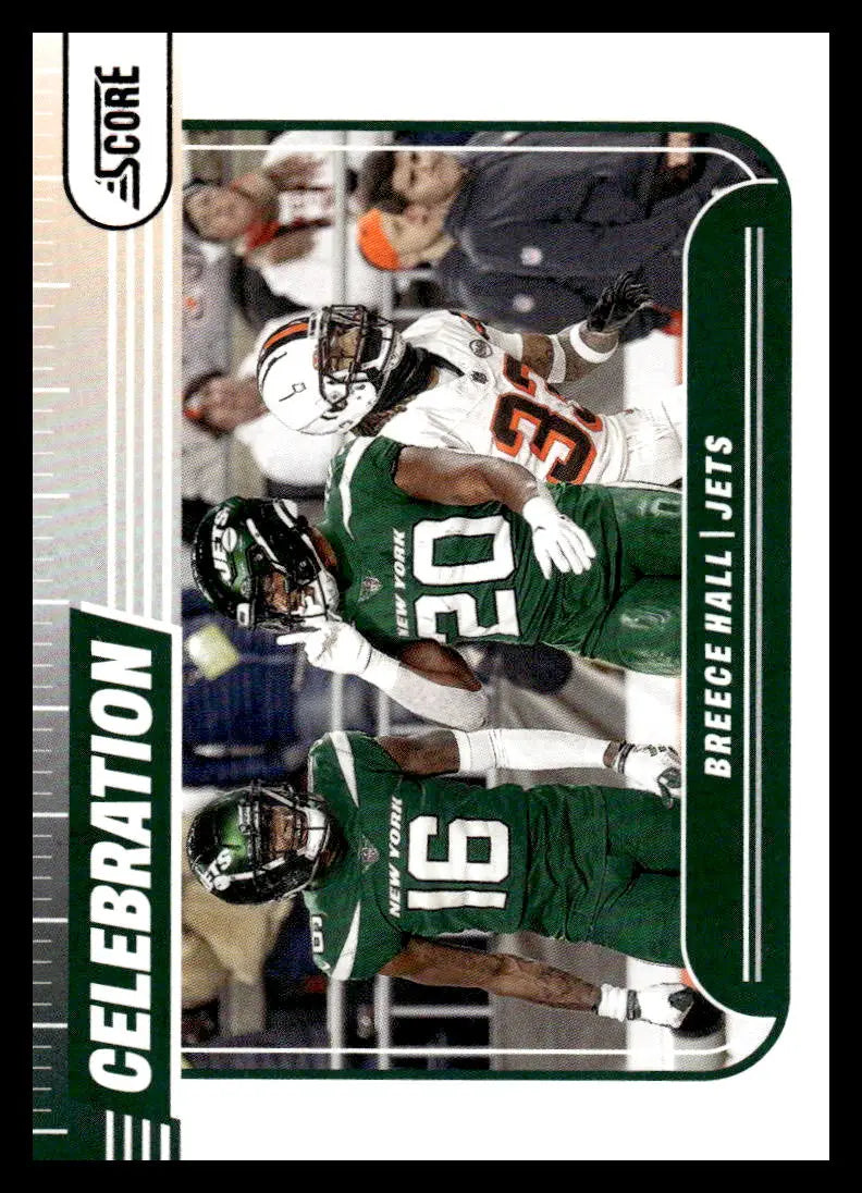 2024 Score Celebration #23 Breece Hall NM-MT NY Jets