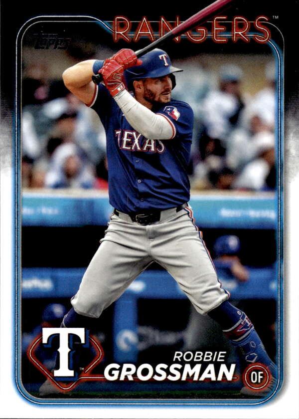 2024 Topps Update #US11 Robbie Grossman NM-MT Rangers