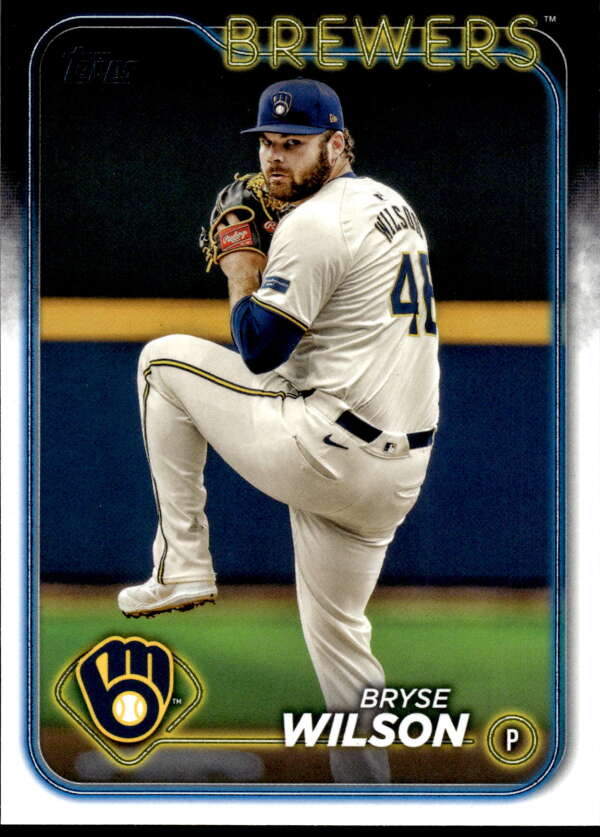 2024 Topps Update #US45 Bryse Wilson NM-MT Brewers