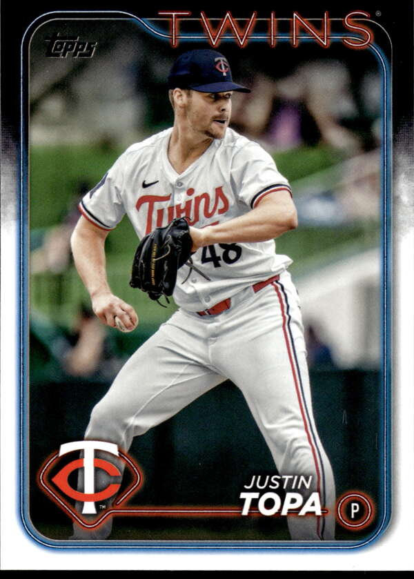 2024 Topps Update #US47 Justin Topa NM-MT Twins