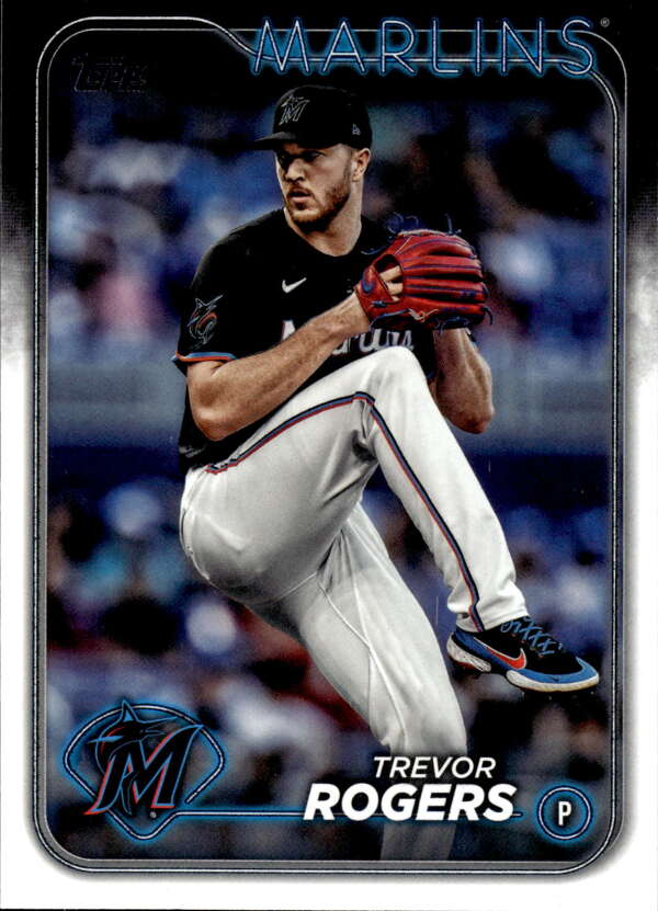 2024 Topps Update #US54 Trevor Rogers NM-MT Marlins