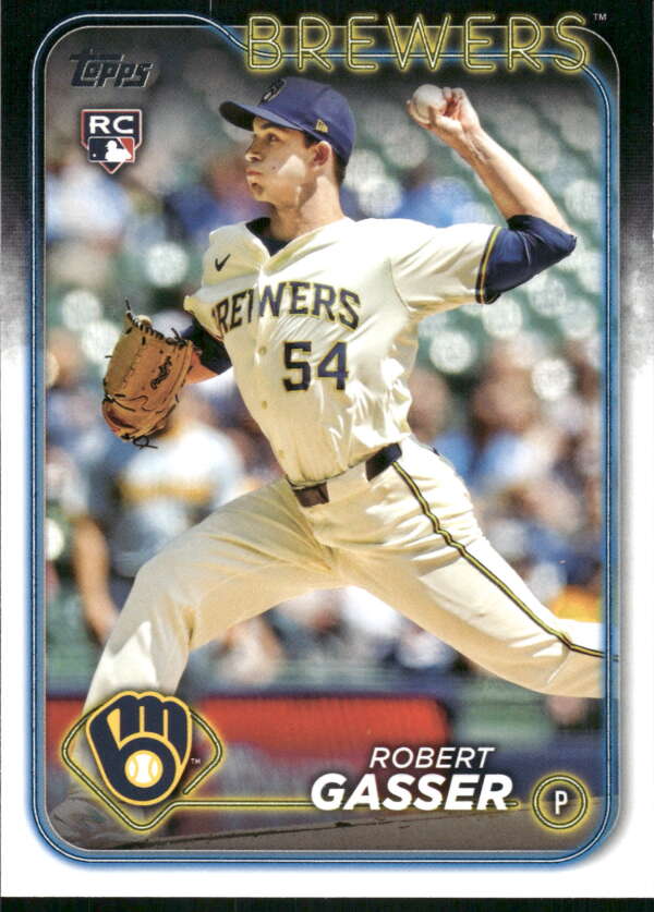 2024 Topps Update #US119 Robert Gasser NM-MT RC Rookie Brewers